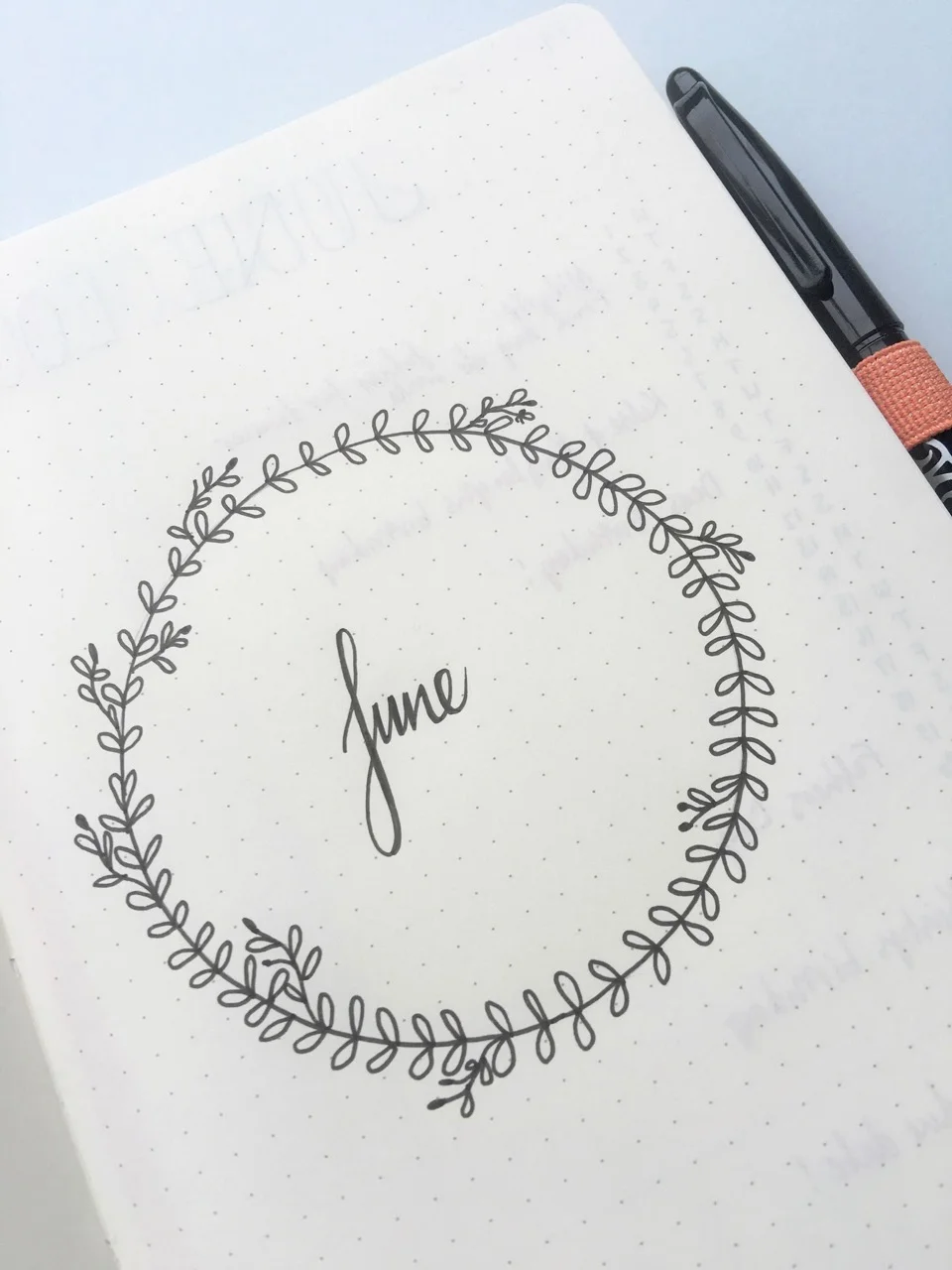 My June cover page