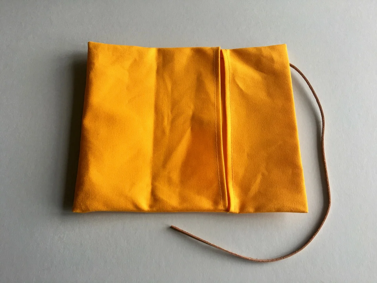 The empty Hightide pen roll laid open