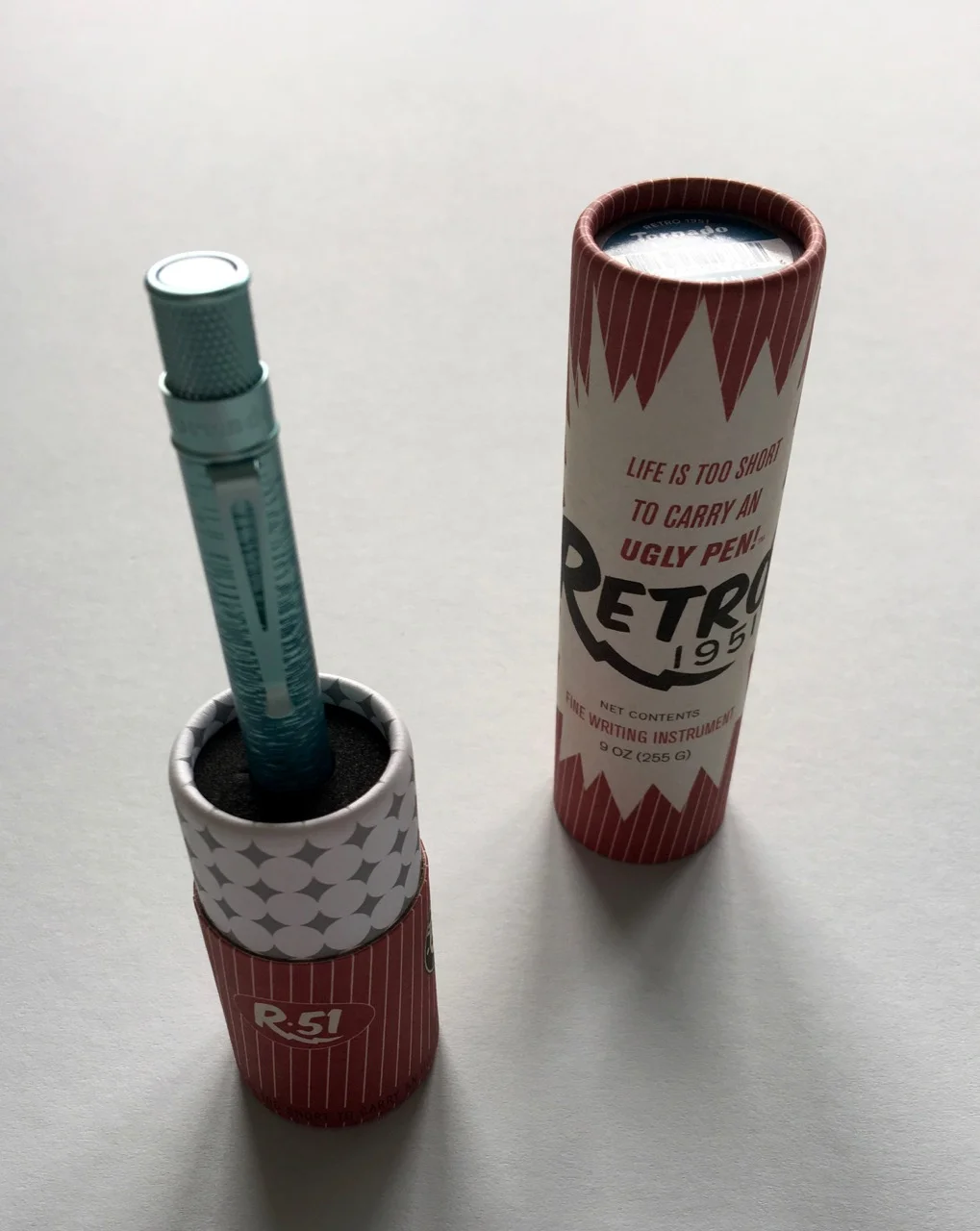 Very cool Retro 51 packaging