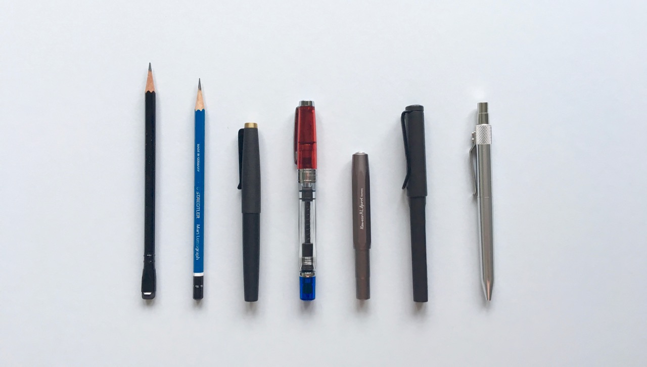 My writing implements of choice