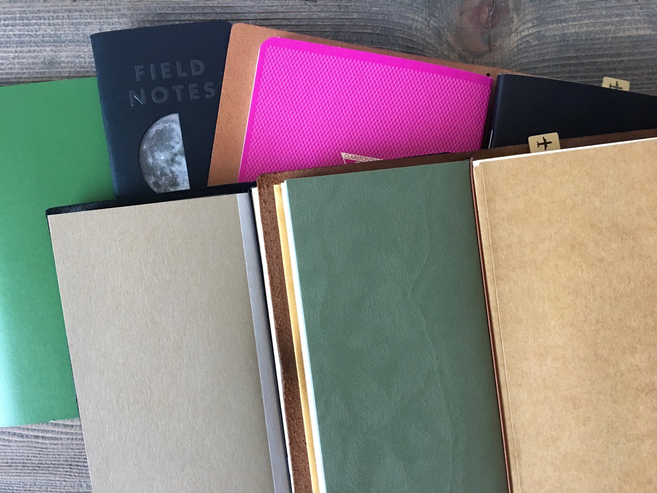The notebooks I am using