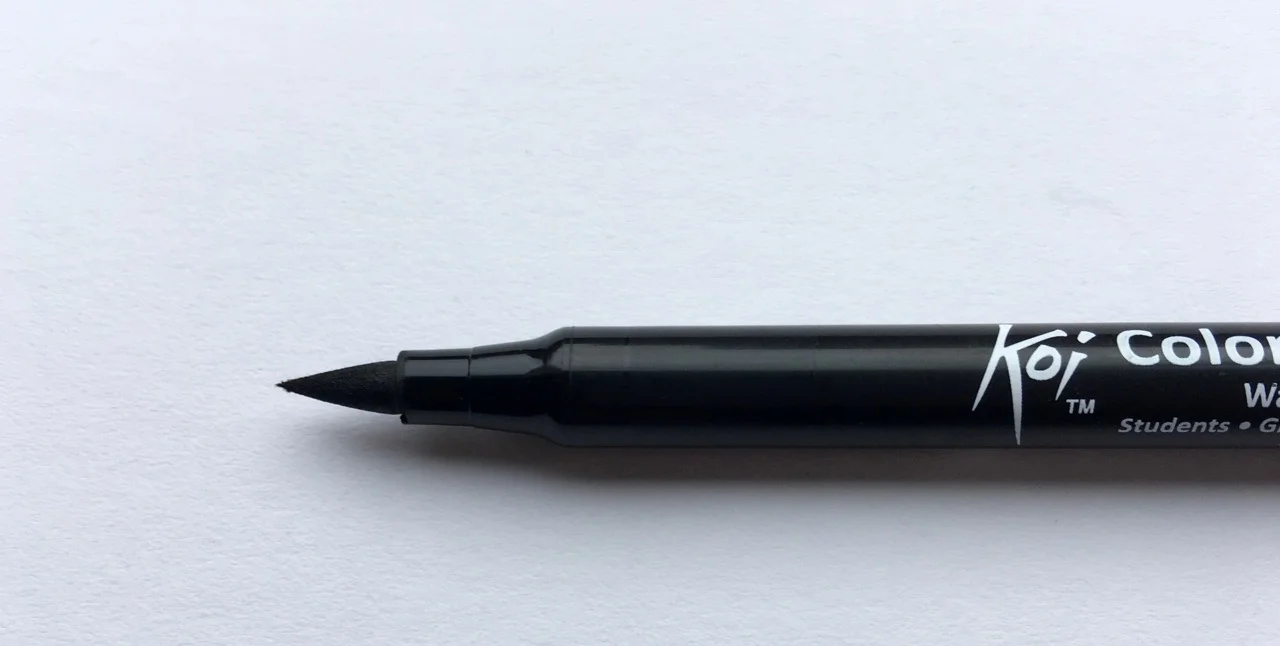 Sakura Koi Brush pen tip