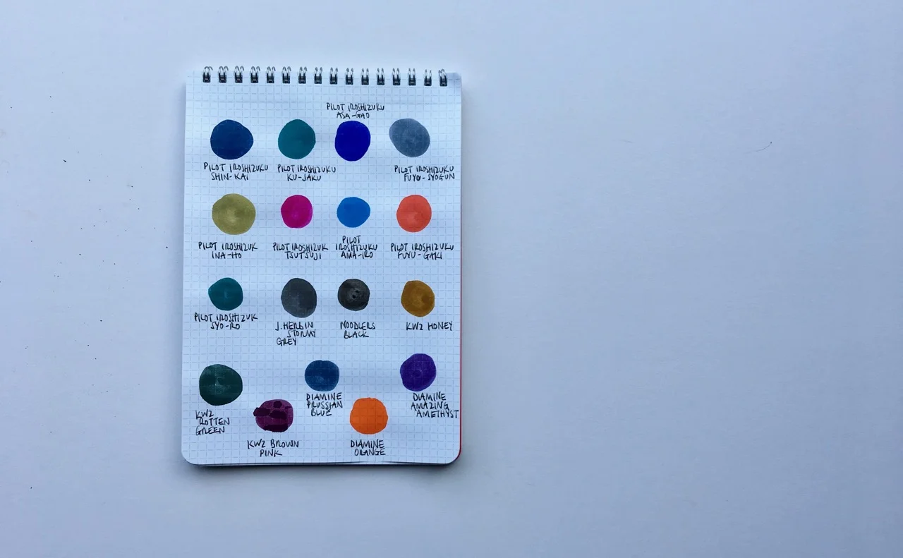 Ink swabs