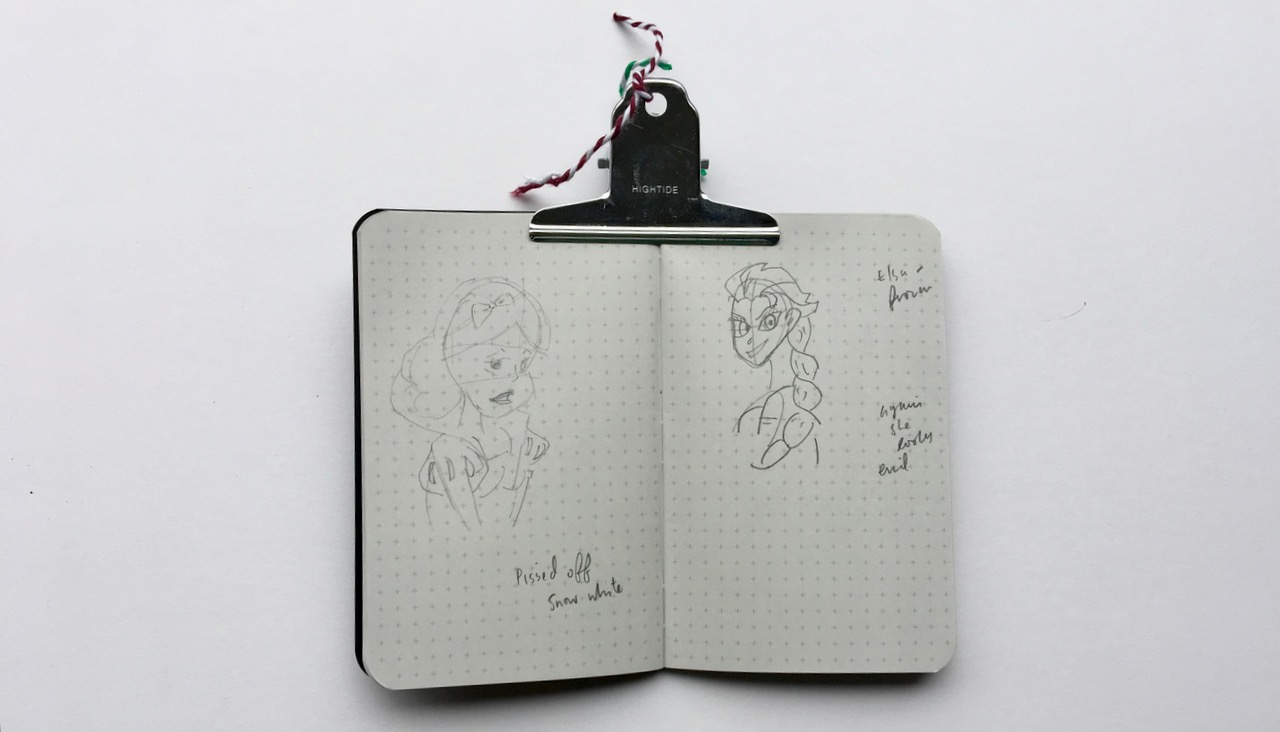 Doodles in my notebook