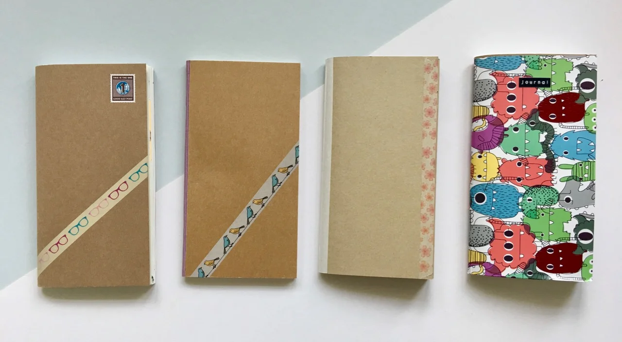 1 year of memories are enclosed in these notebooks