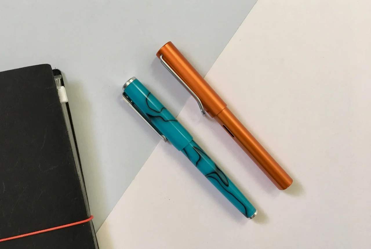 Size comparison against the Lamy AL Star