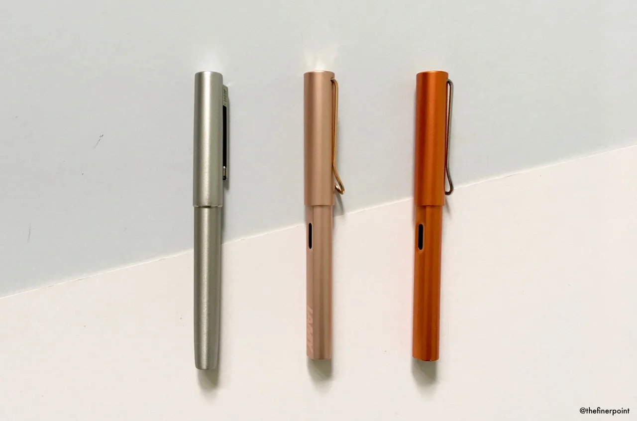 Posted the Aion doesn't look much bigger than other Lamy fountain pens