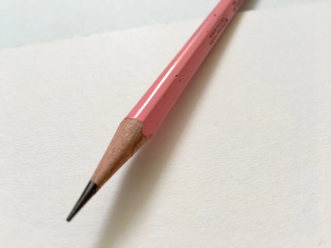 Look at that pencil point!
