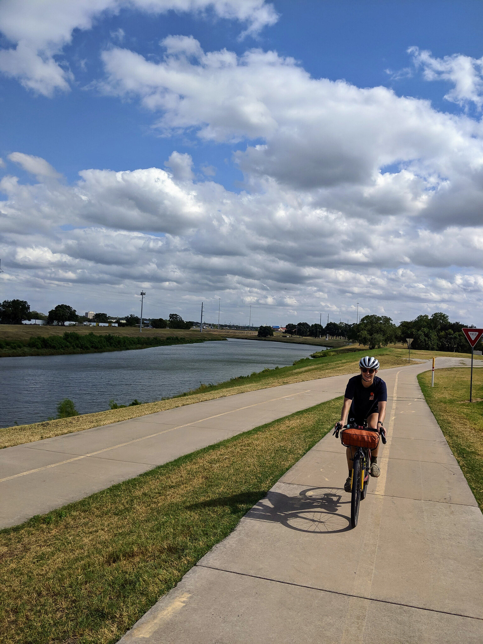  Mile 52! Approaching downtown Fort Worth! 