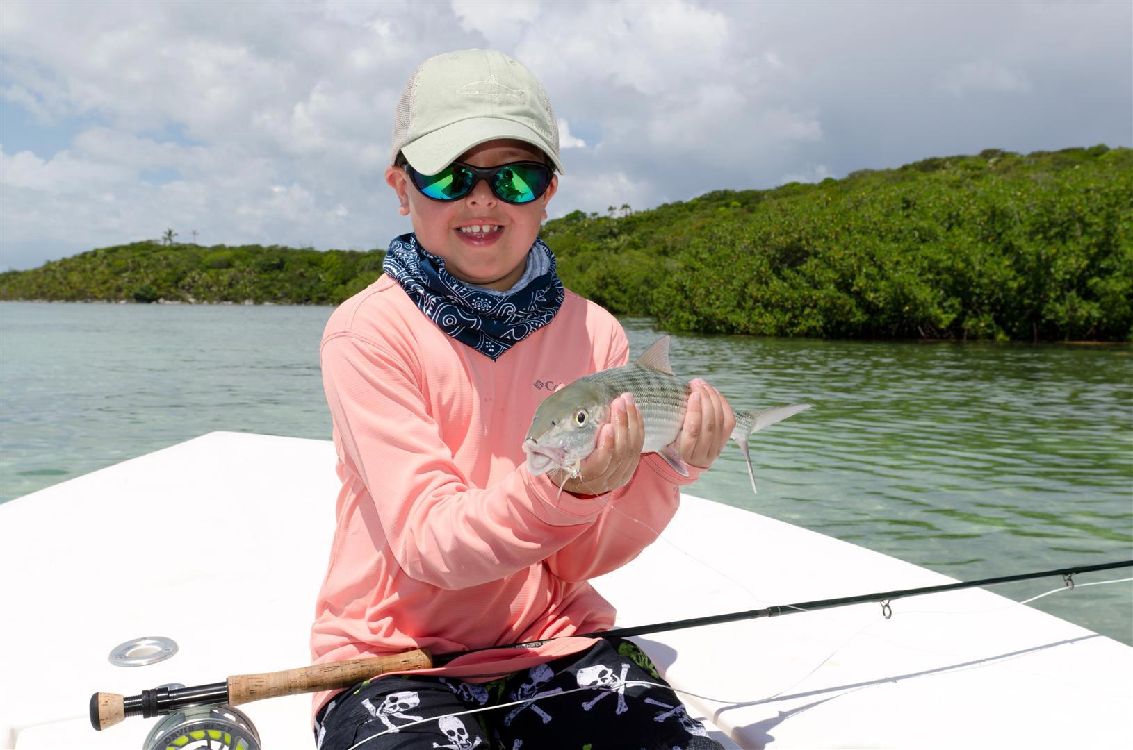 Bonefish on the fly