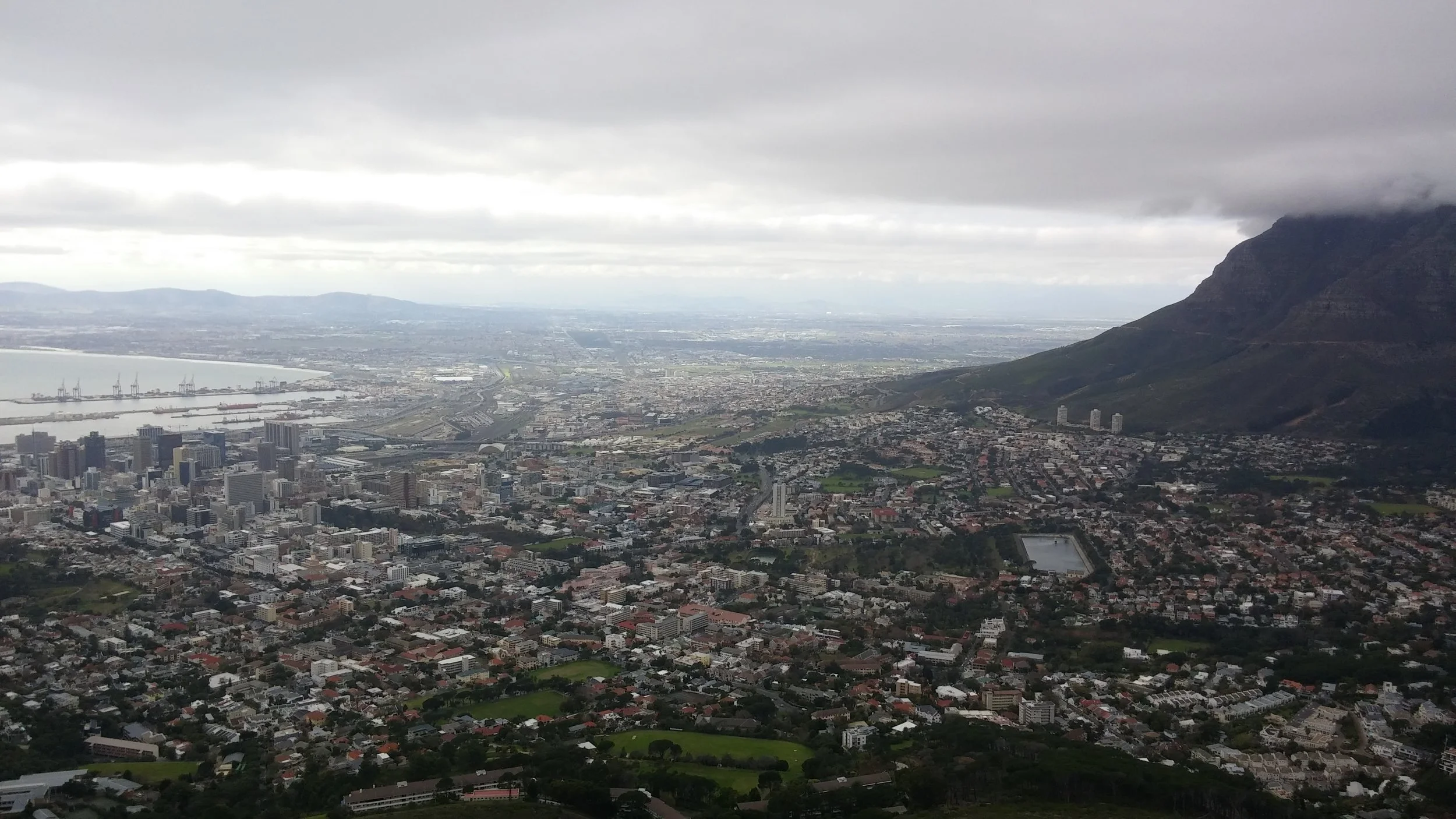View of Cape Town from Lions Head