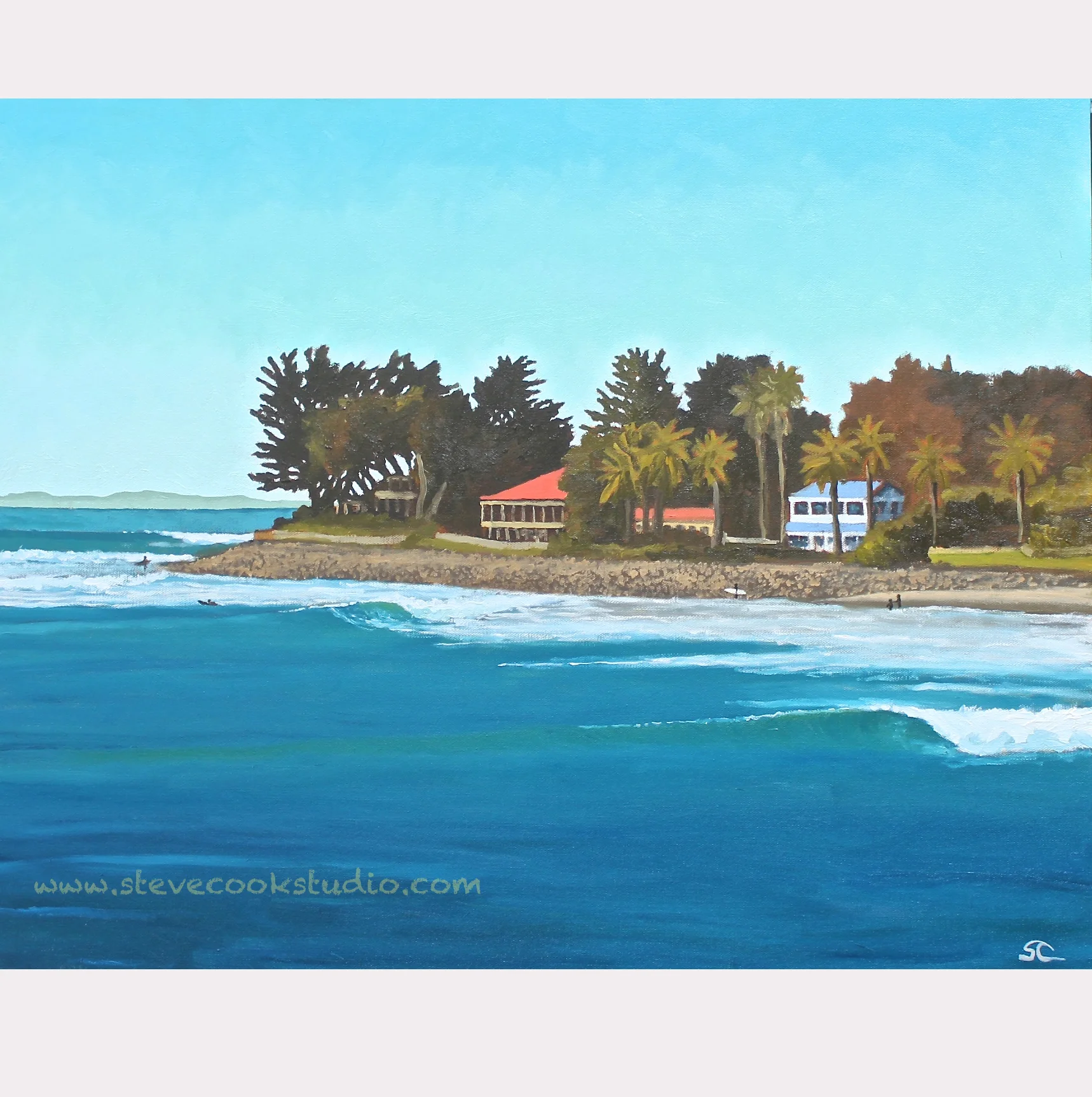 "Rincon" oil on canvas 24 x 30