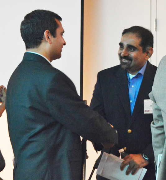 Rudra Dubey of Ontogenes & Anil Thomas.