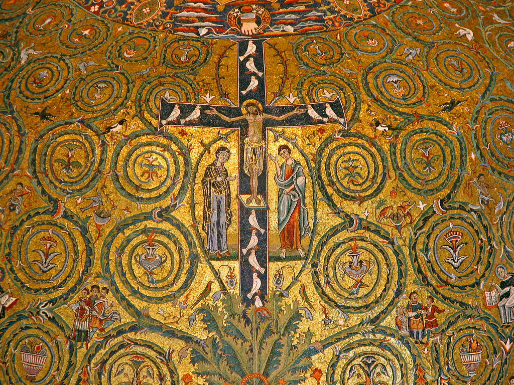Christ as associated with the Orpheus-wilderness-nature cult. 