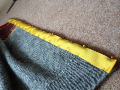 pinning the tape