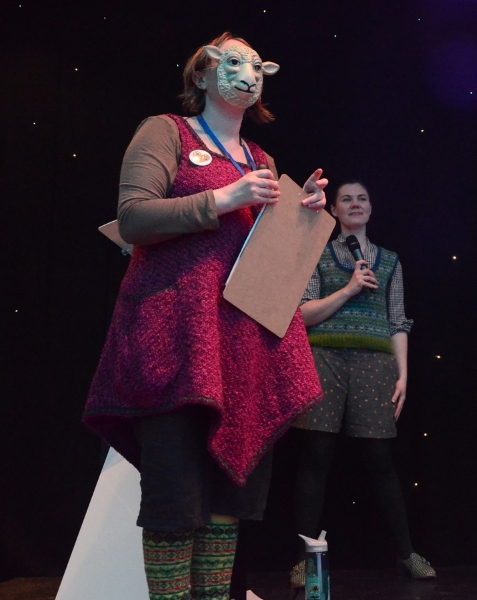 Knitsonik aka Felicity Ford and Ysolda Teague (Image by Jeni Reid)