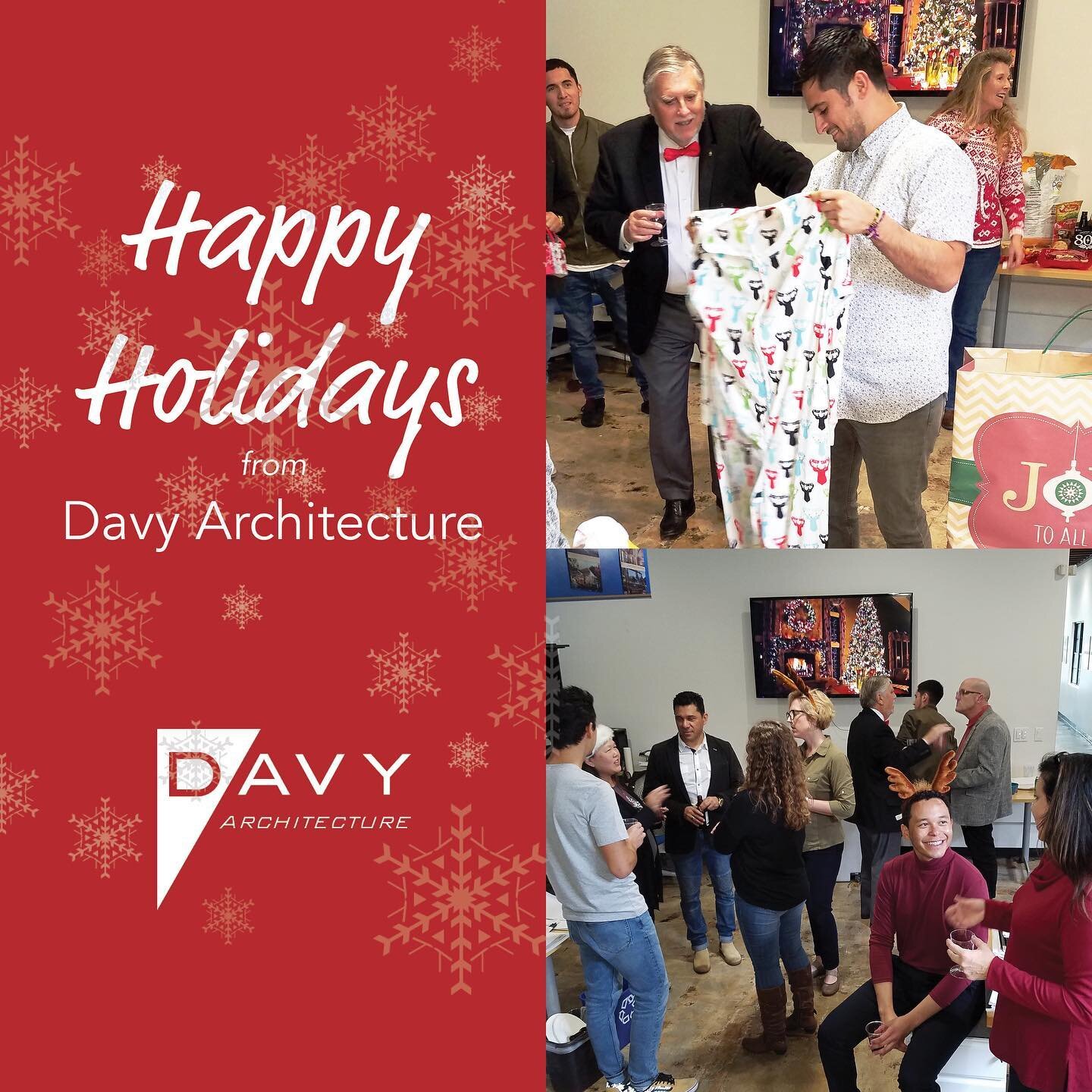 ❄️ Happy Holidays ❄️ from #teamdavy! 
Last week we got together to celebrate the season and all our successes in 2019. It was a wonderful event full of good cheer, delicious food and our annual white elephant 🐘 gift exchange!

It&rsquo;s been an ama