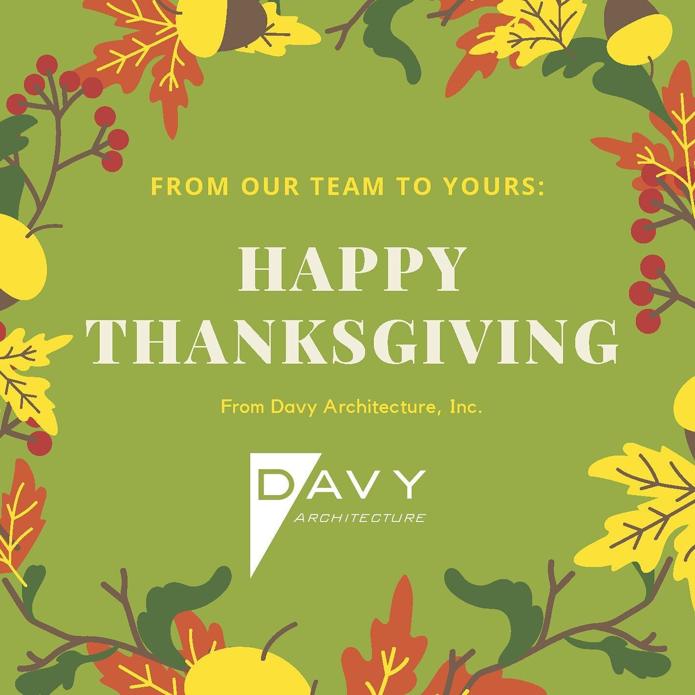 This year, #teamdavy is grateful for an amazing team and the opportunity to work on projects that serve students, patients, Veterans and our community!

Last week we put our &ldquo;pencils down&rdquo; to hold our annual 🍂🍽🍖Thanksgiving potluck 🦃?