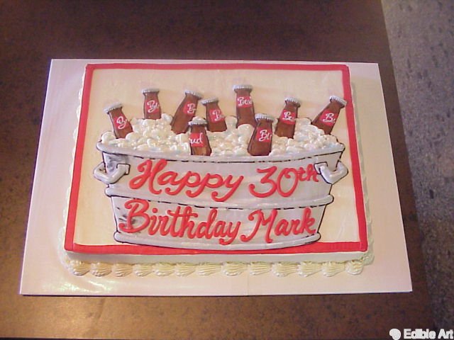 Beer Cooler Cake