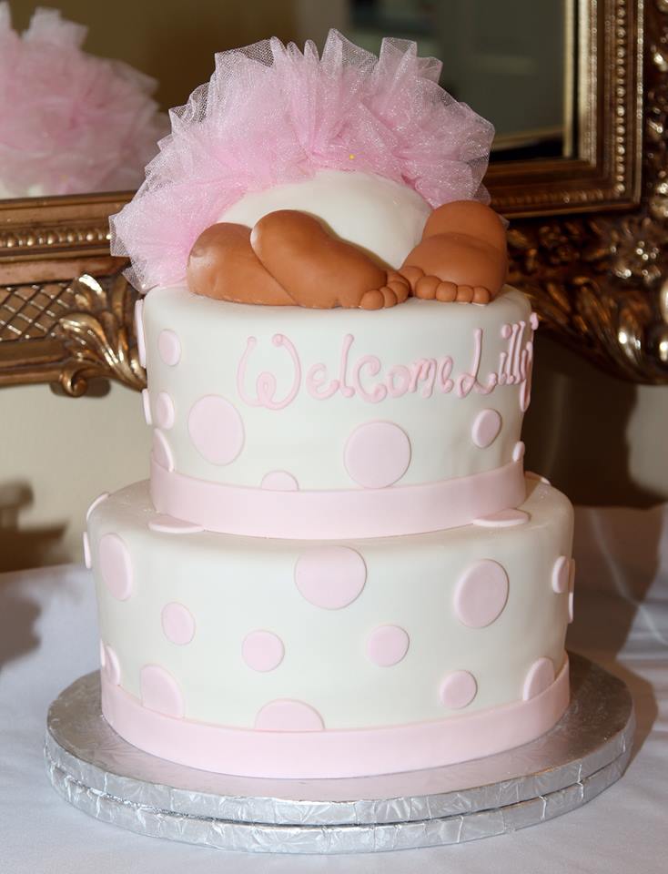 Baby Bottom Cake