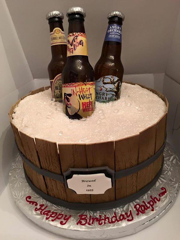 Beer Barrell Cake