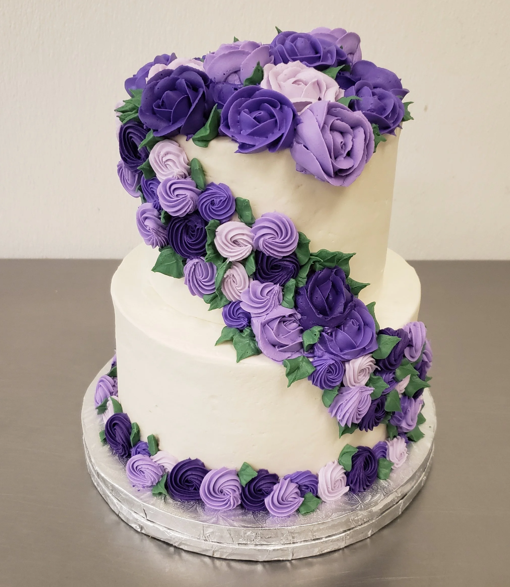 Cascading flowers