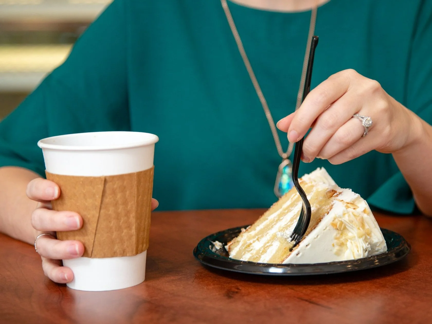 Coffee Menu Edible Art Bakery & Desert Cafe Anniversary Cake