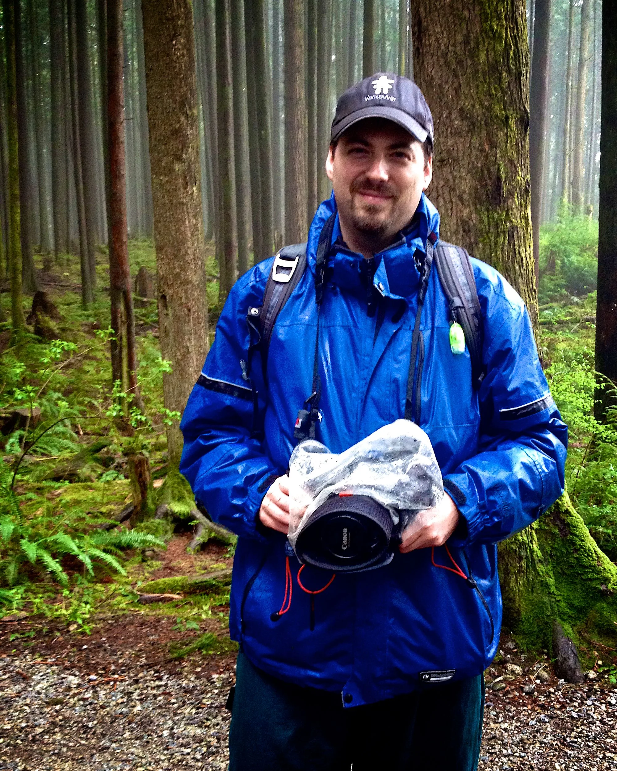 If you're going to film a documentary about kids outside, you'd better be prepared to get wet.