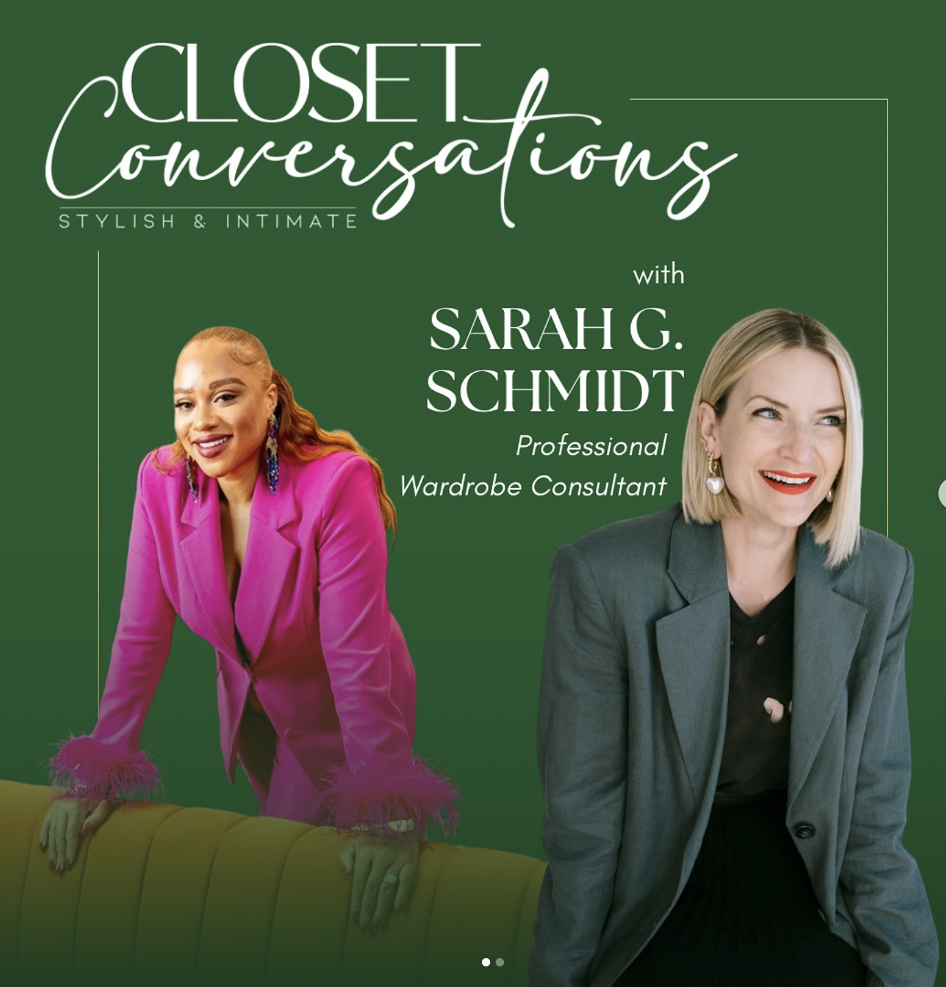 Guest Speaker at Joyce's Closet "Closet Conversations" Volume 3