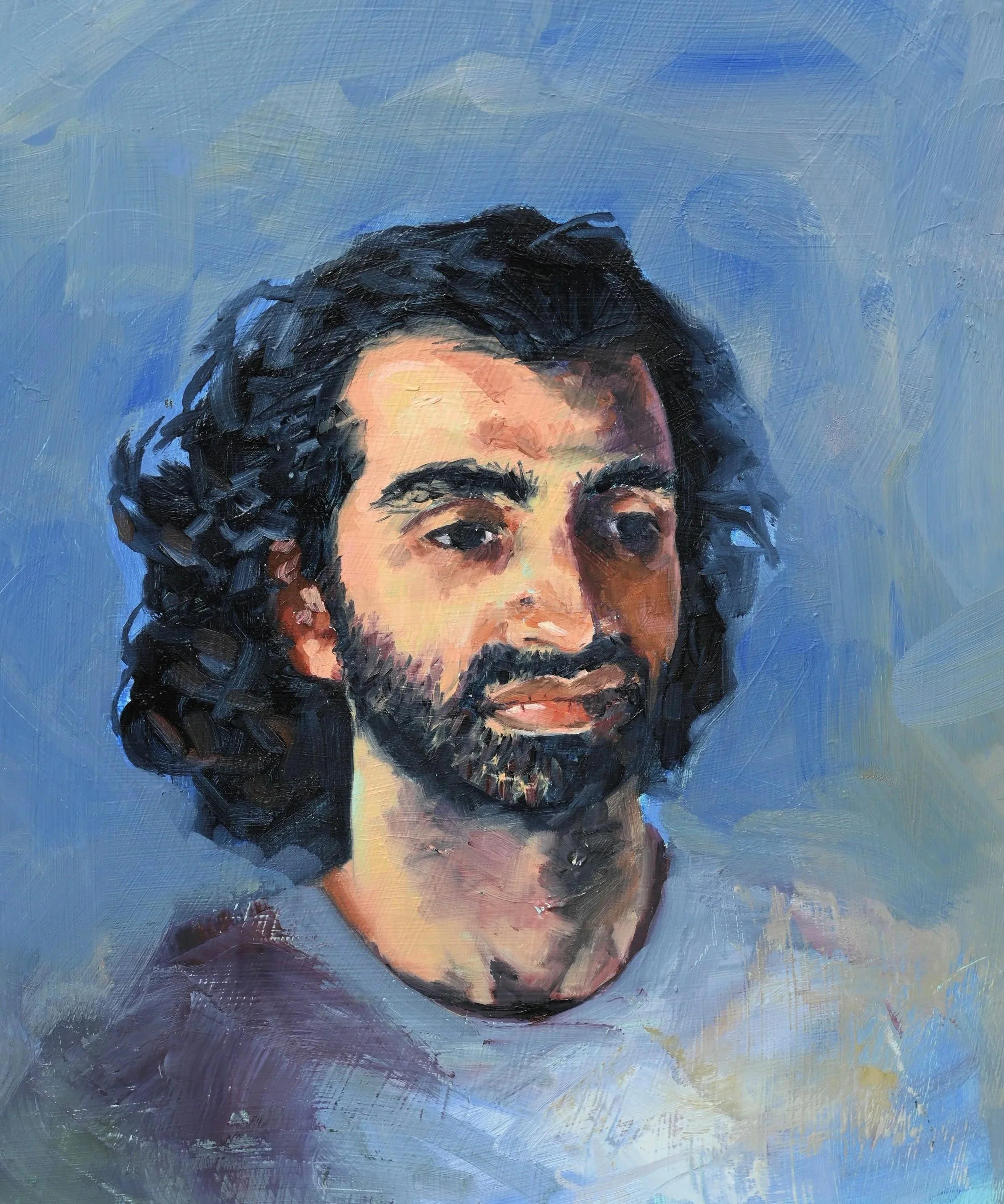 Contemplation
16' x 20'
Oil on Linen
"Sold"