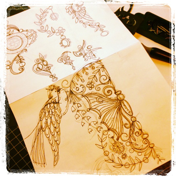 Original sketch for the project!