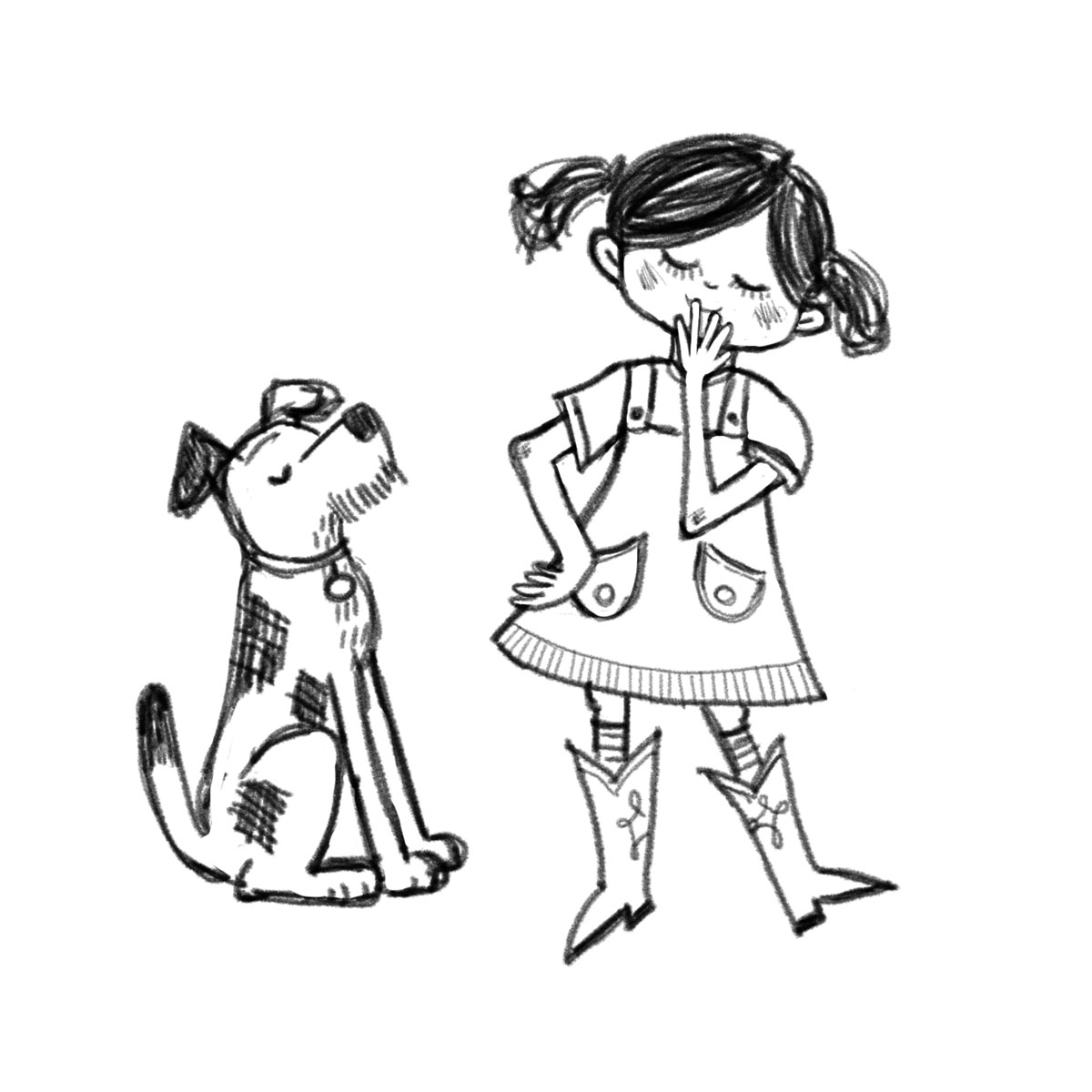 Refined photoshop sketch...I'm not going to share my first versions!