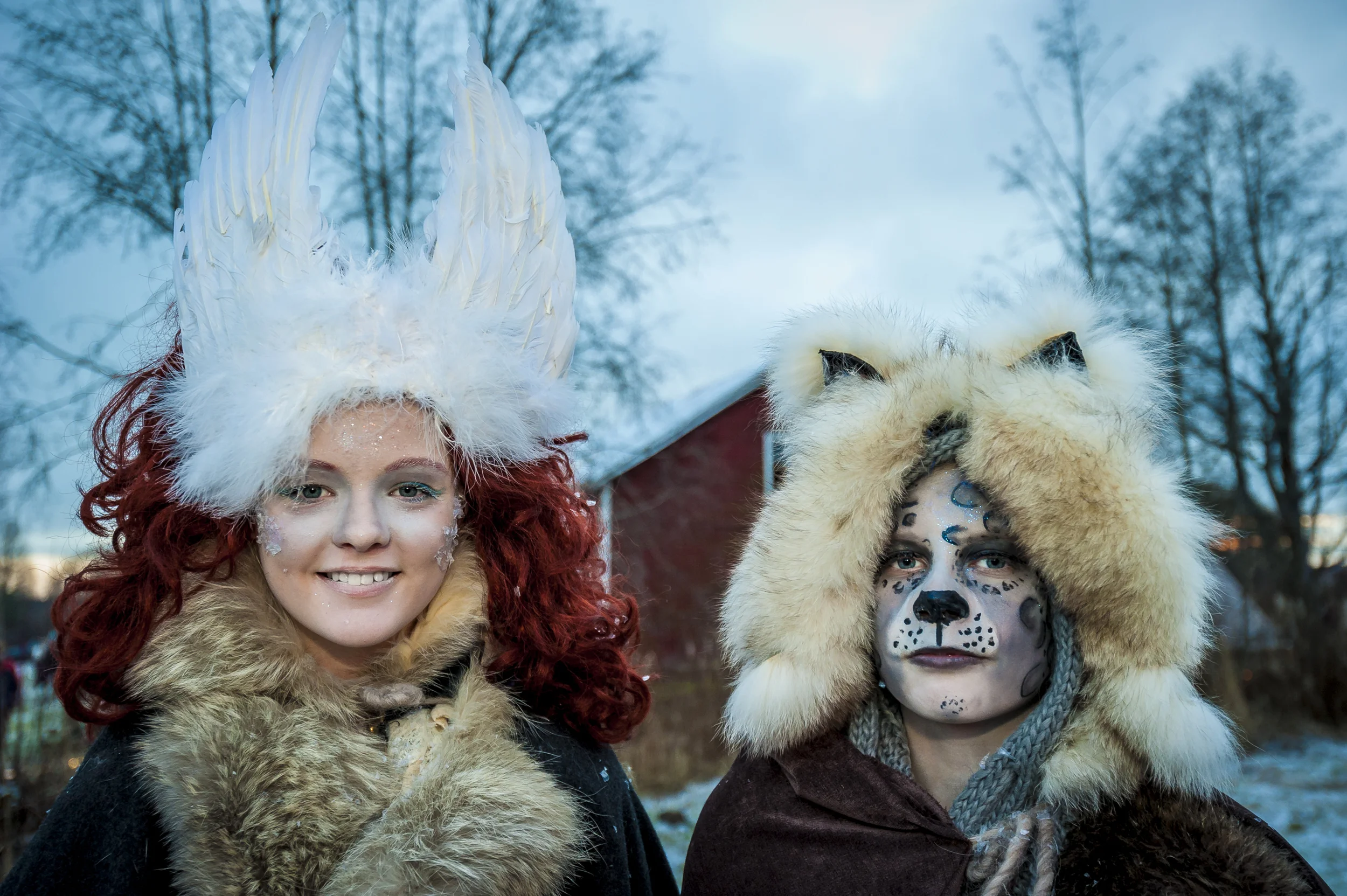 Midvinterglöd 2014 - Makeuptävling Vinterväsen