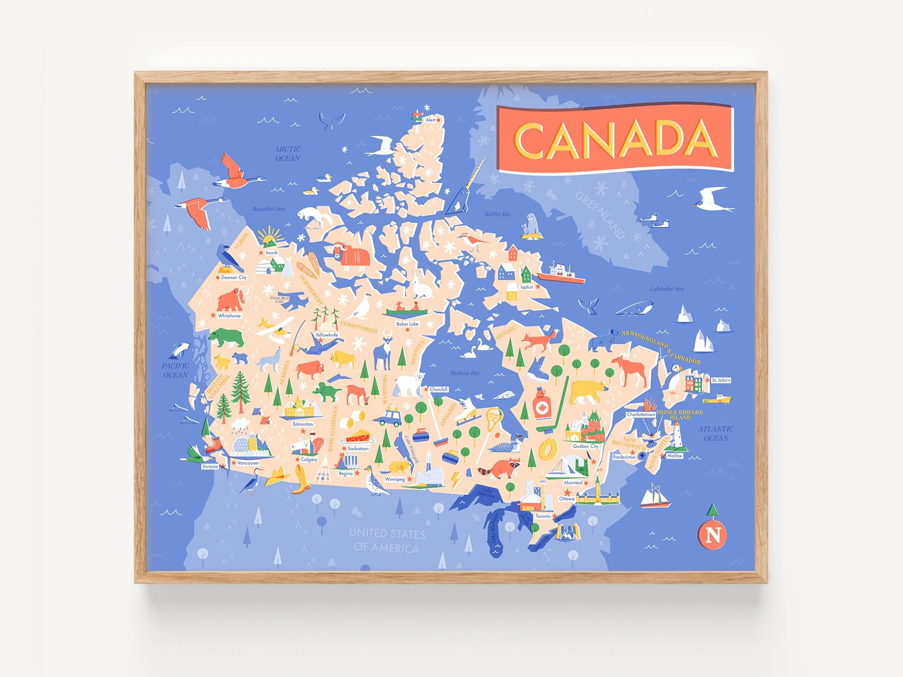 Canada Map | Print