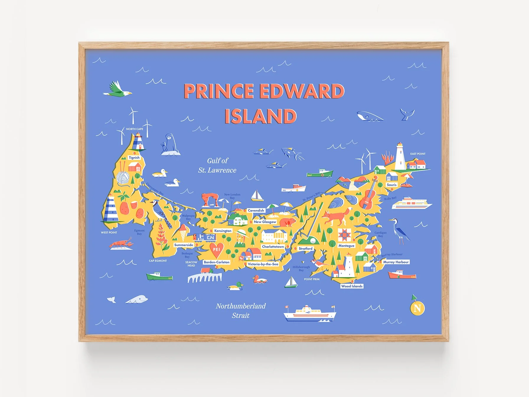 Prince Edward Island Map | Print