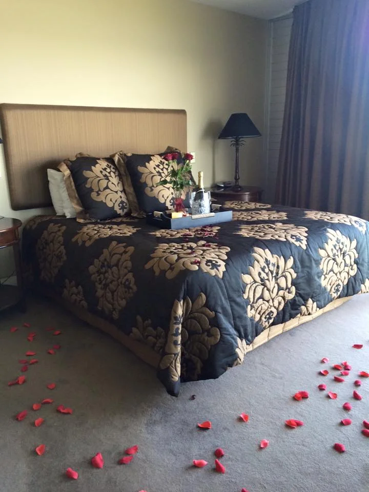 A romantic getaway