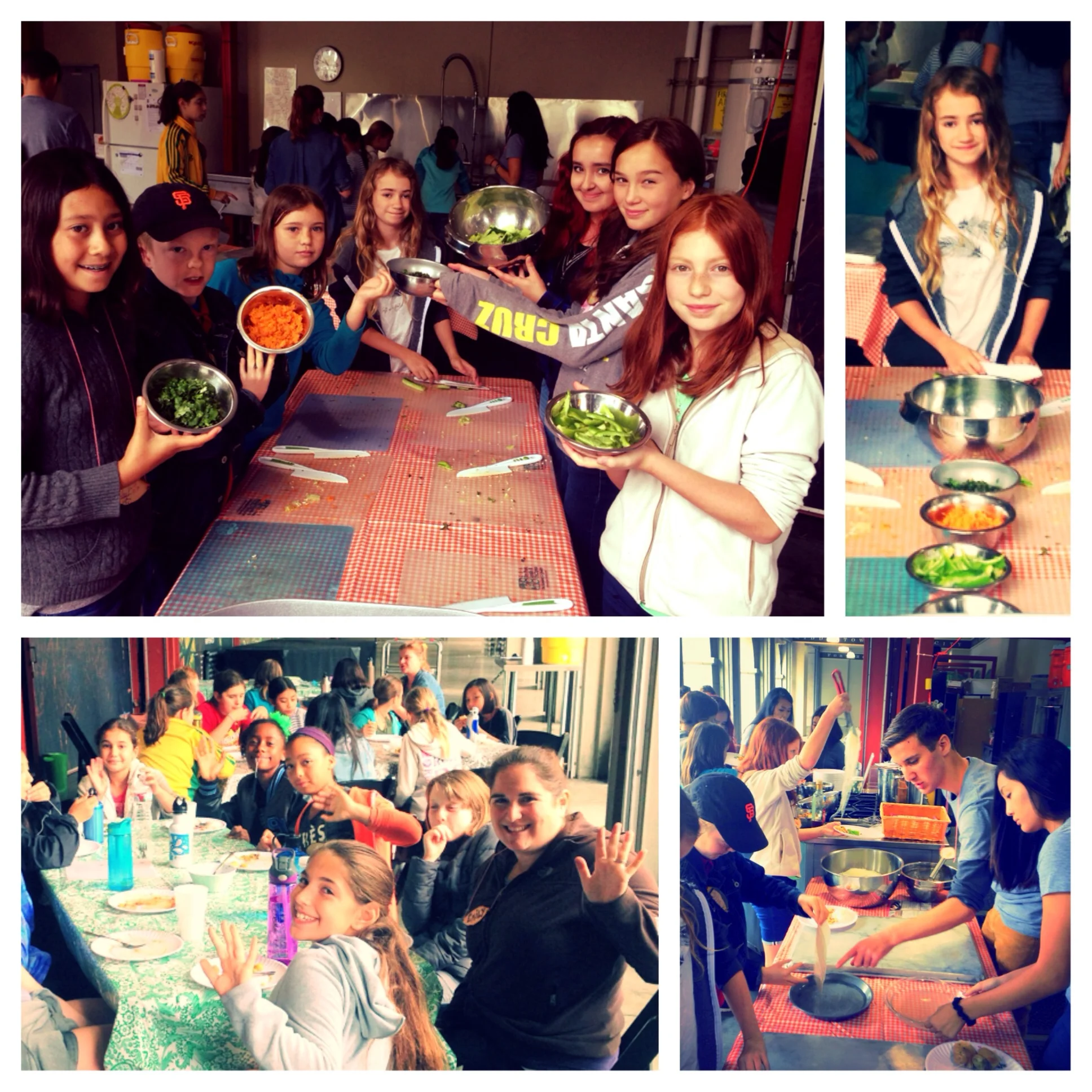 Making spring rolls wasn't just fun; it was art!
