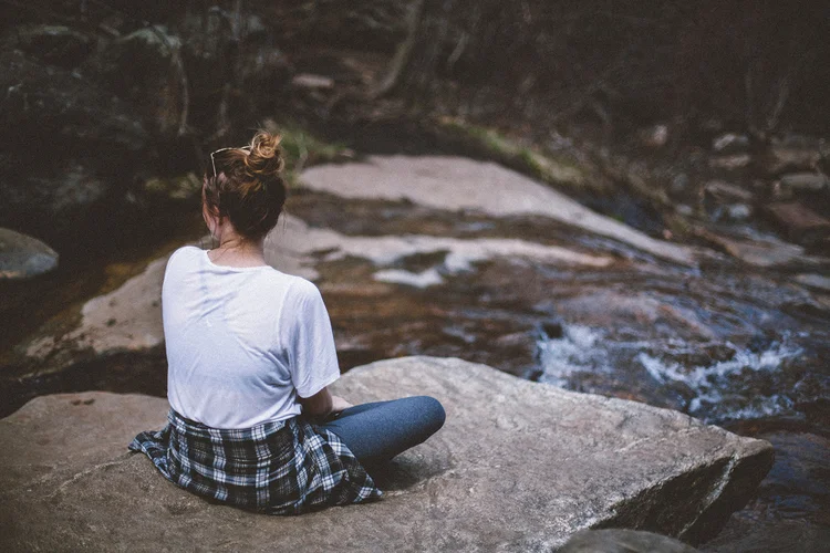 Me. High Falls at Graveyard Fields, NC. Photo by: Mikaela Hamilton. 