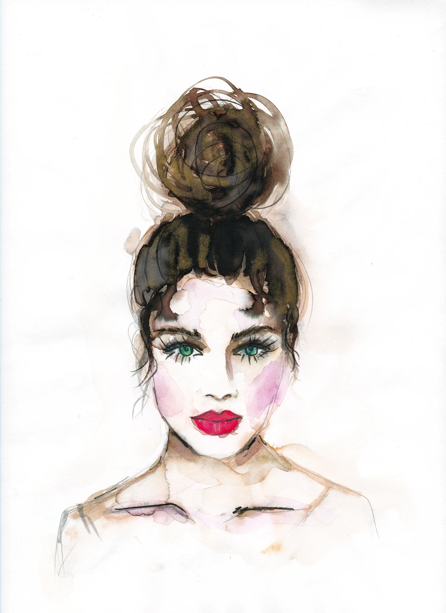 Maryam Gaber-Portrait-Sketch-Watercolor-2016-bun-1500.jpg