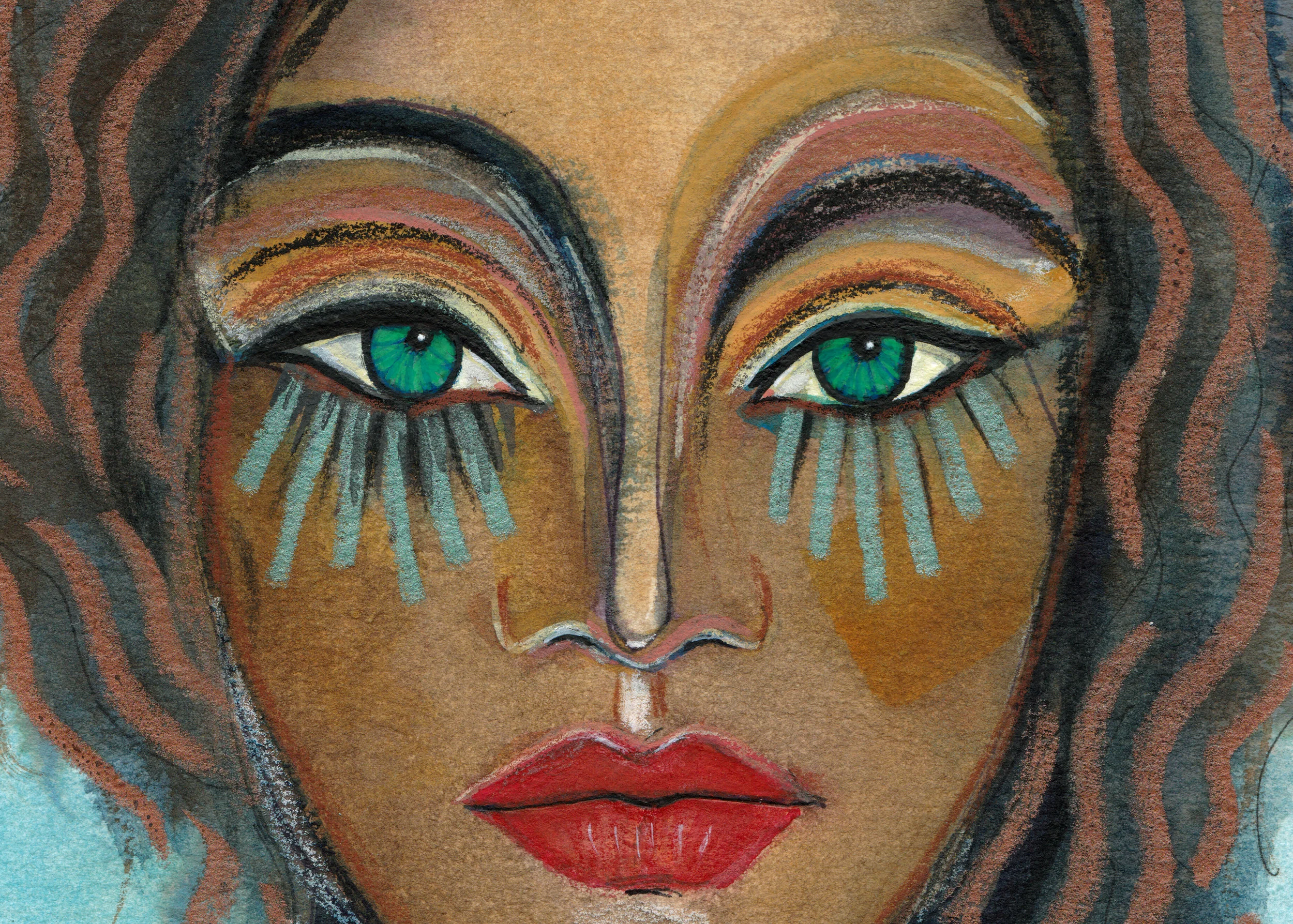 Maryam Gaber-Portrait-Watercolor-Queen-2016 8-5x7crop.jpg