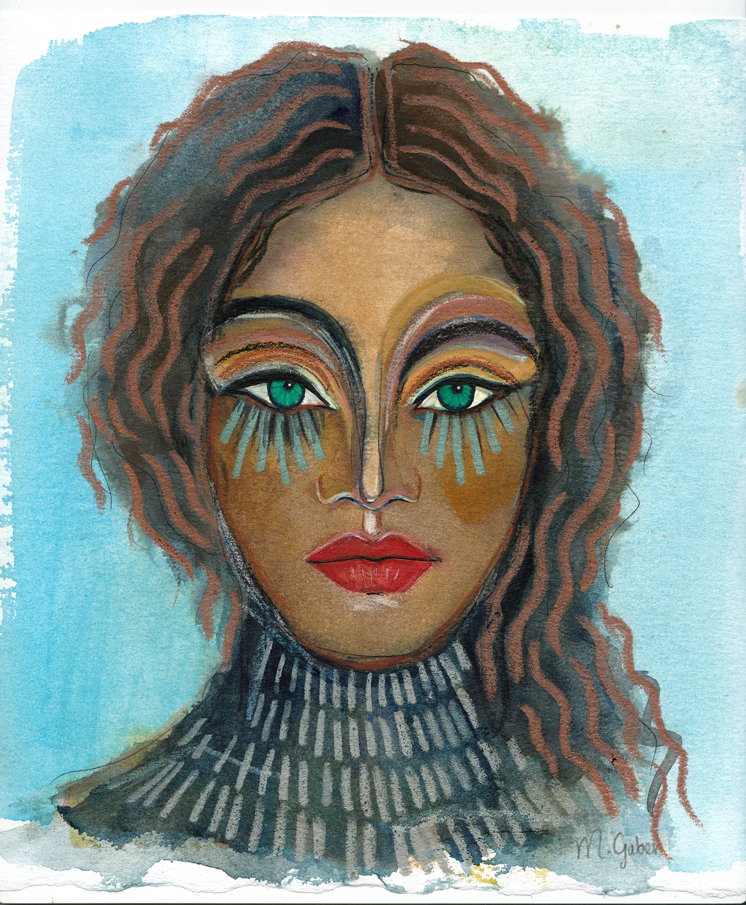 Maryam Gaber-Portrait-Watercolor-Queen-2016 8-1500.jpg
