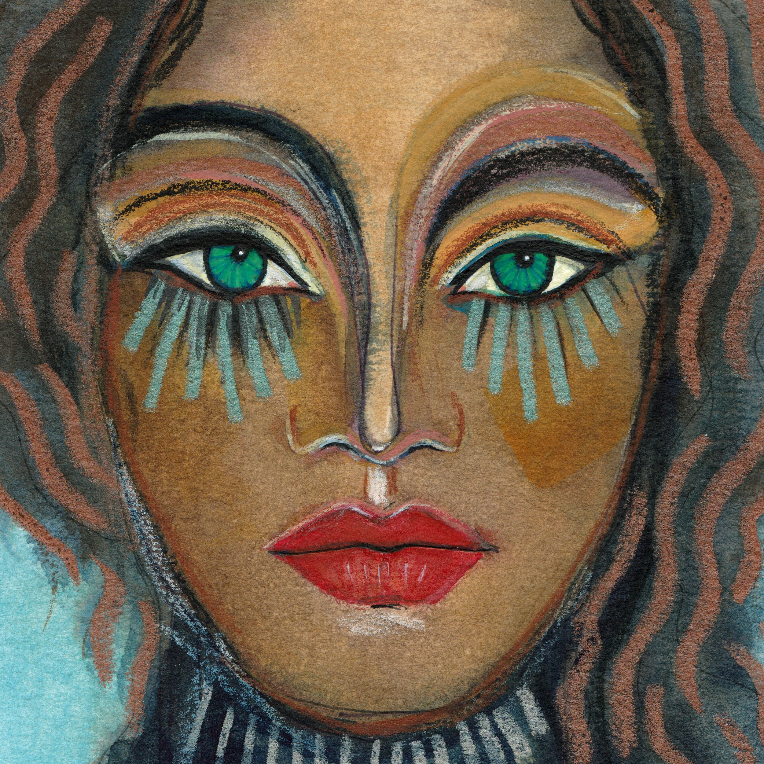 Maryam Gaber-Portrait-Watercolor-Queen-2016 8-squarecrop.jpg