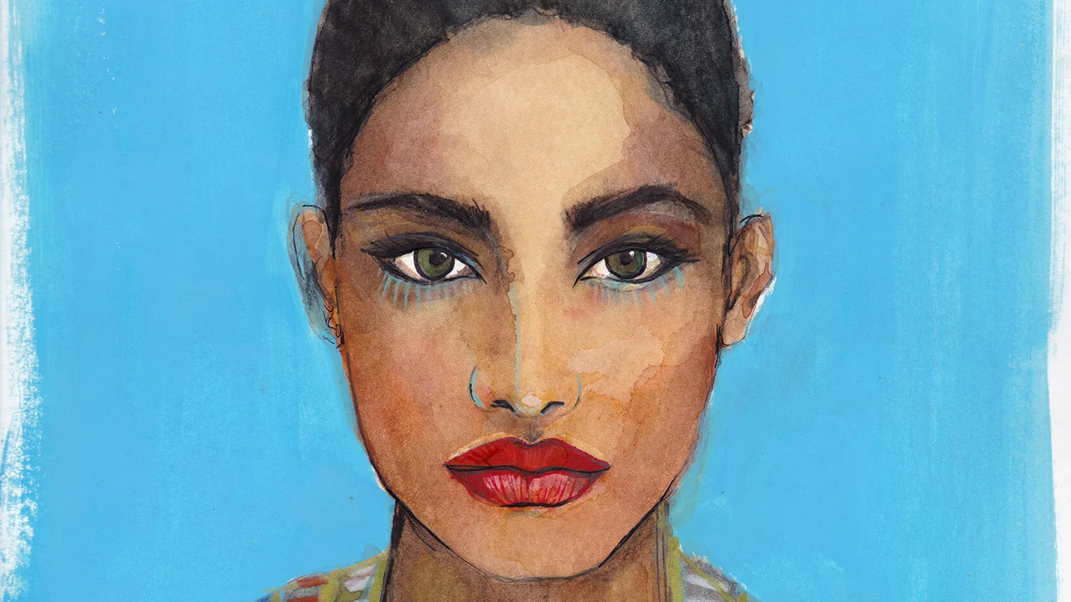 Maryam Gaber-Portrait-Watercolor-Queen1-2016--16x9-1500.jpg