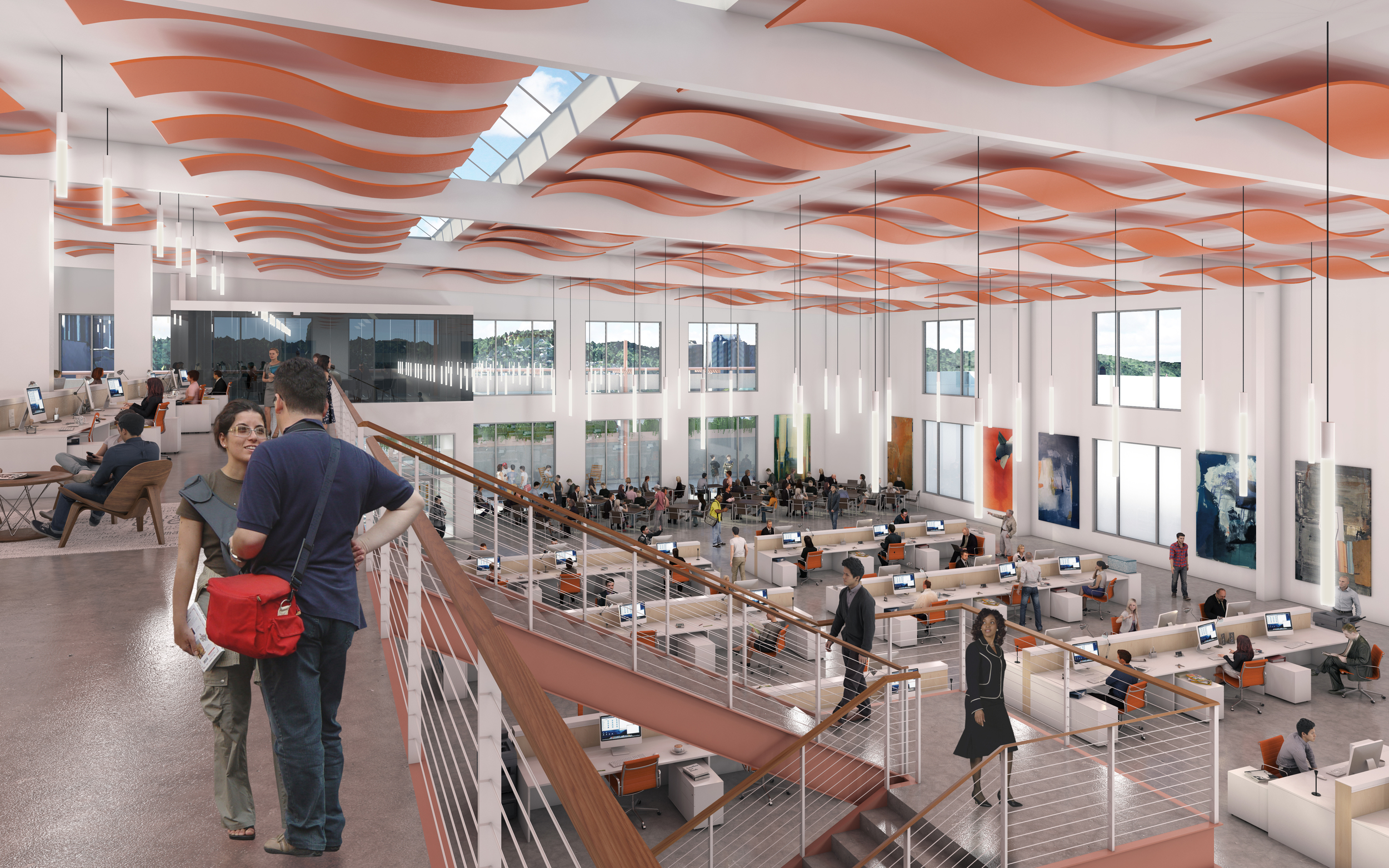 Lloyd Center - Creative Space Interior