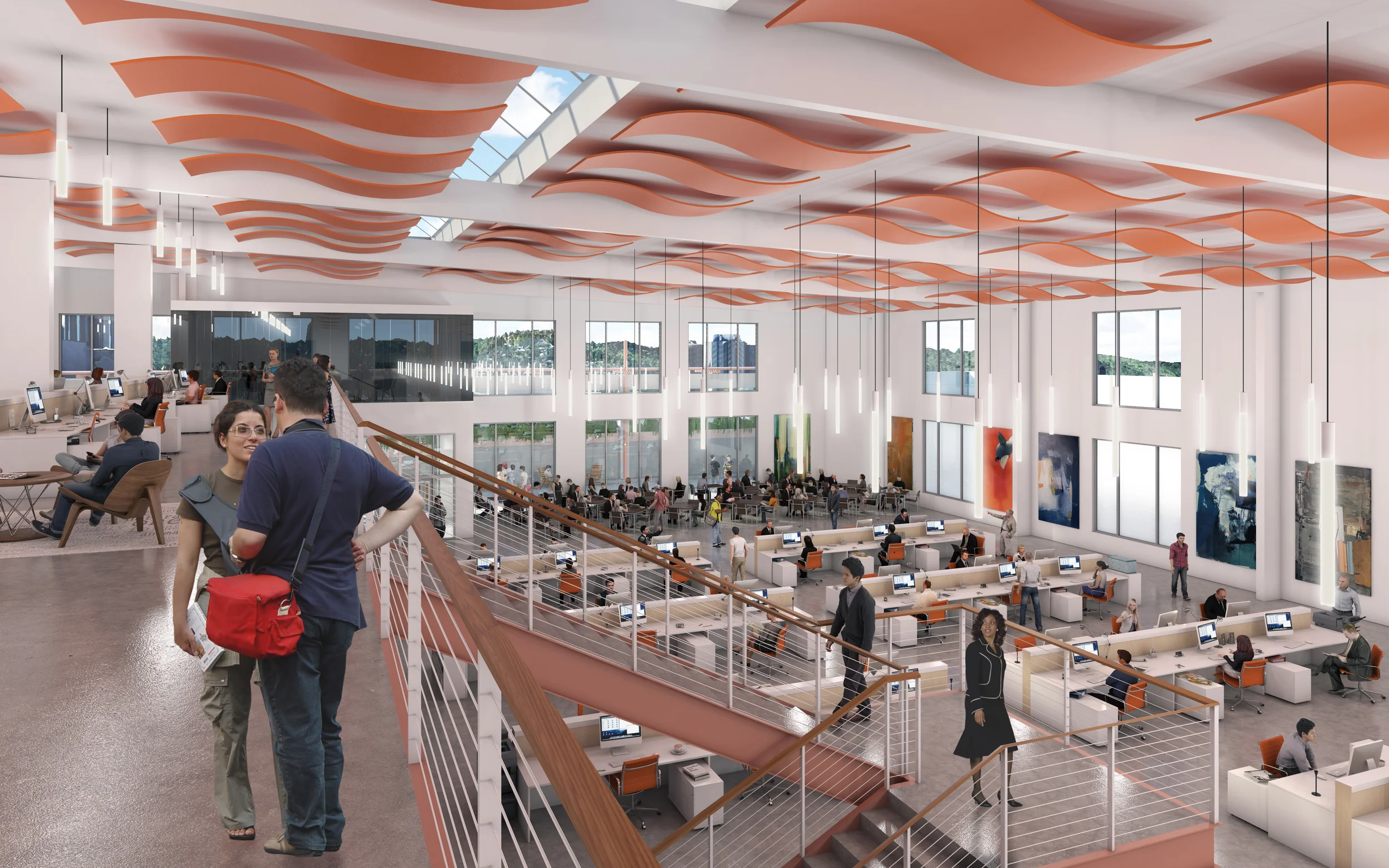 Lloyd Center - Creative Space Interior