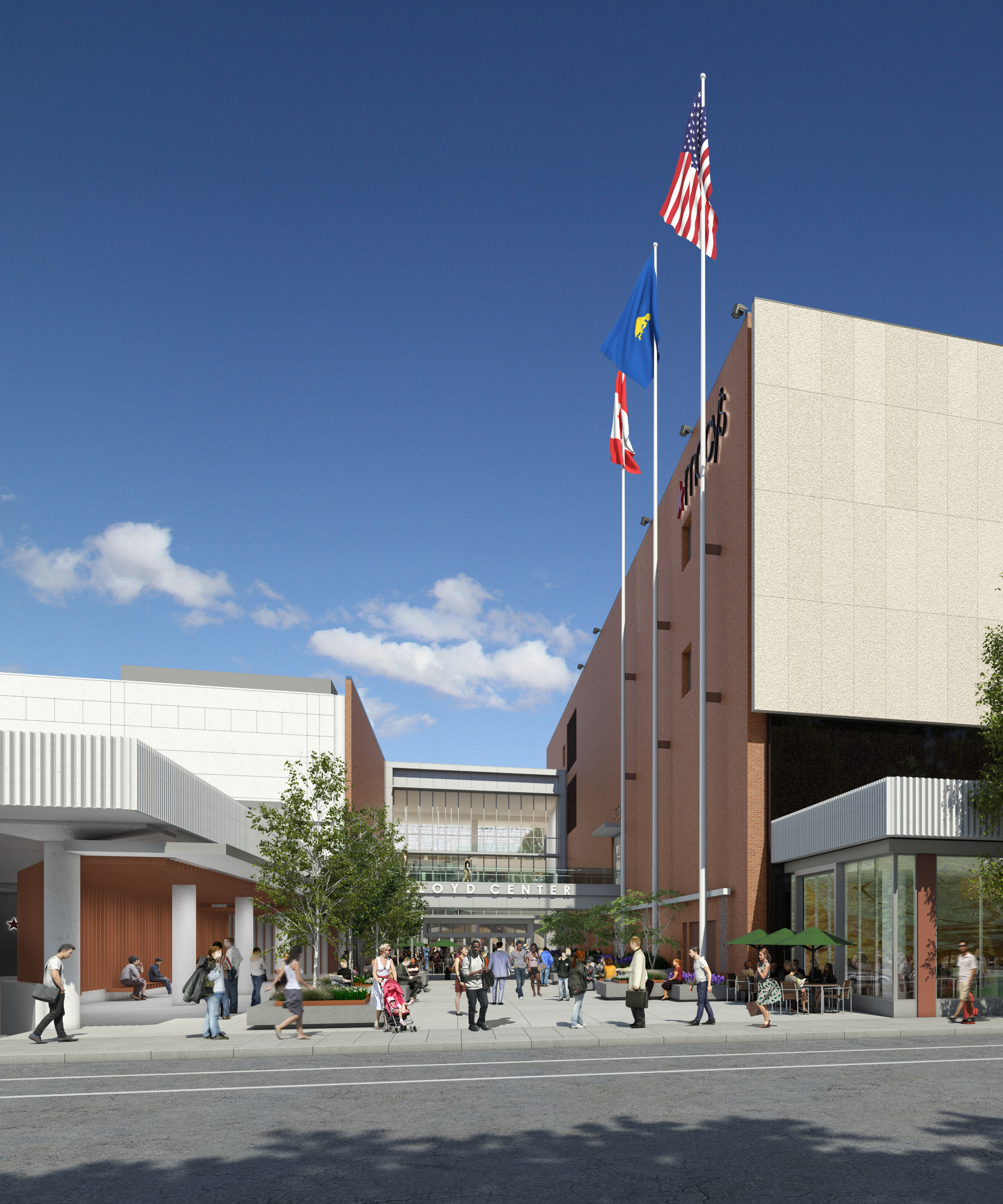 Lloyd Center - Holladay Park Entrance