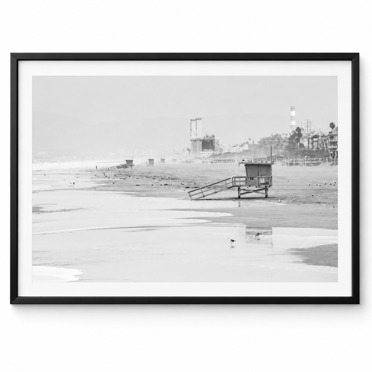 Framed Foggy Beach Tower 14-1.png