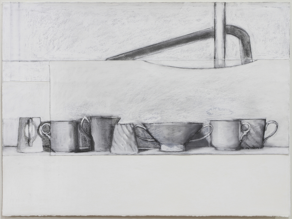 Charcoal and pastel on paper, 2014, 56cm x 76cm