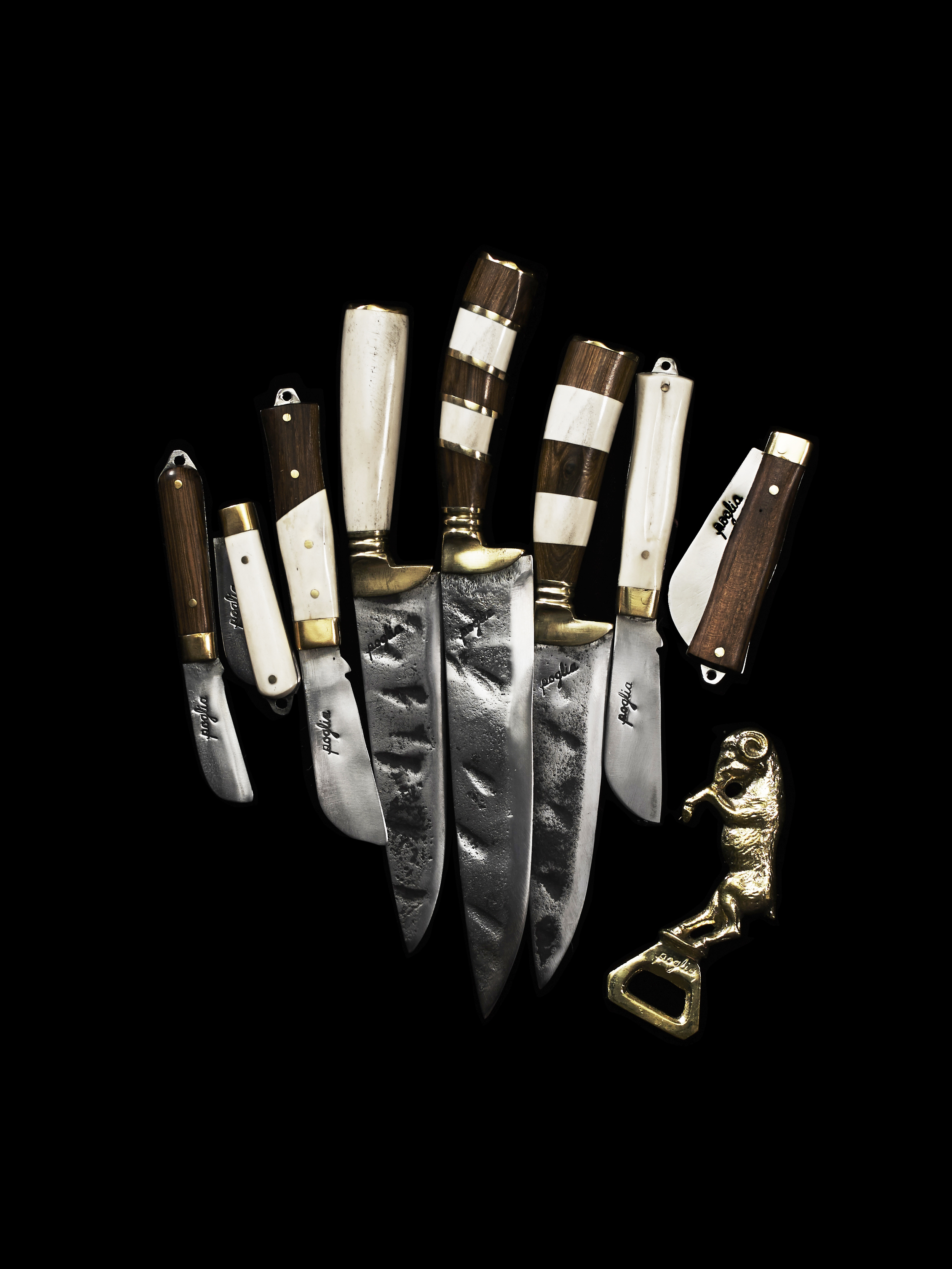 Poglia Set of Kitchen Knives