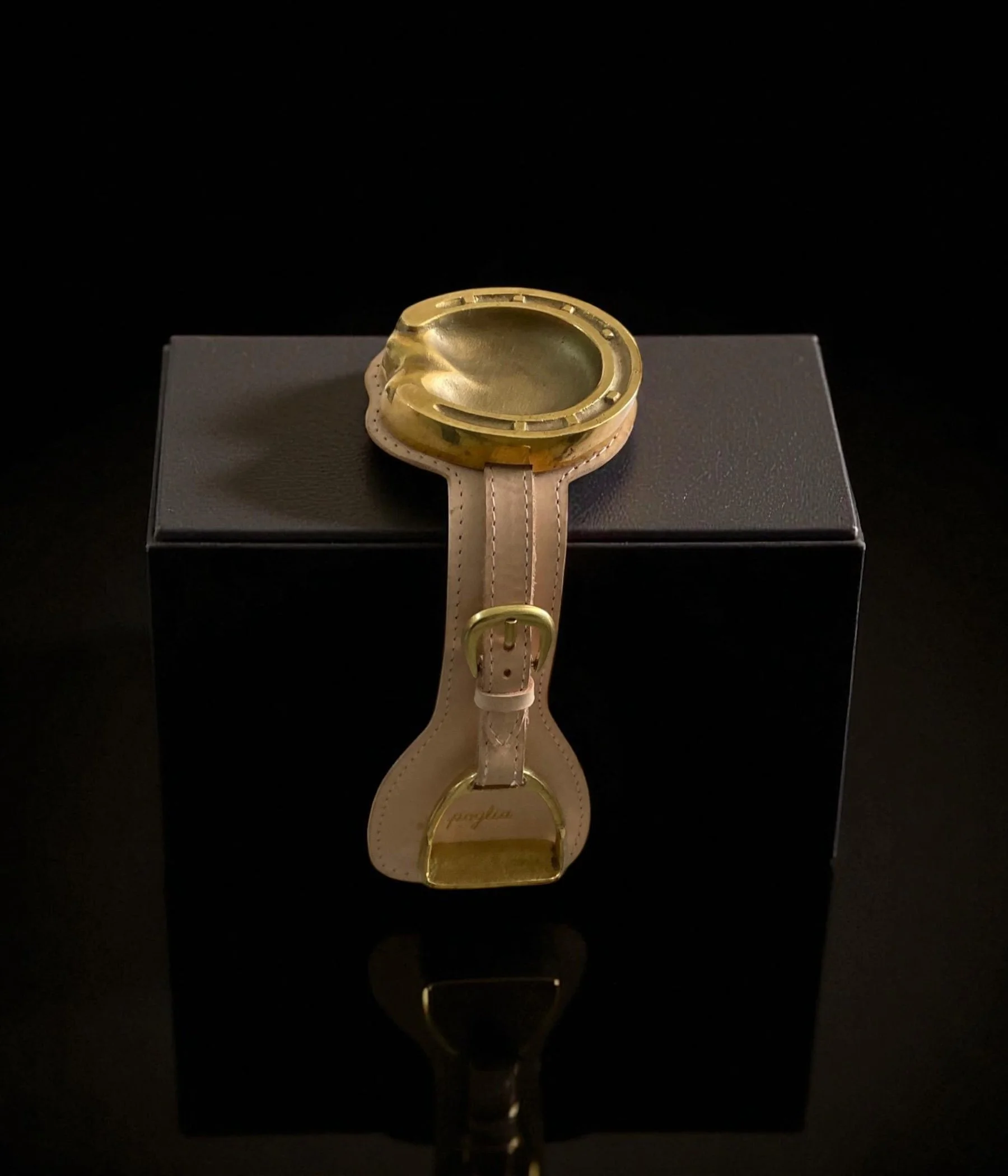 POGLIA SADDLE HORSEASH TRAY 2.JPG